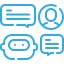 icons8 chat bot 64